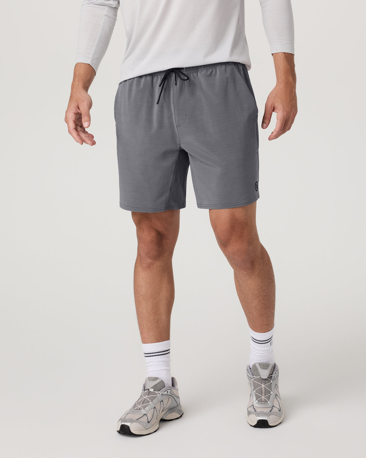 Men Vuori Elevate Kore Short Unlined 7" Men's Zinc Shorts