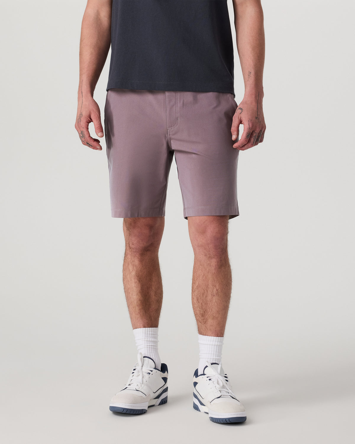 Men Vuori Meta Short 8" Men's Dusty Plum Classic Chino Shorts