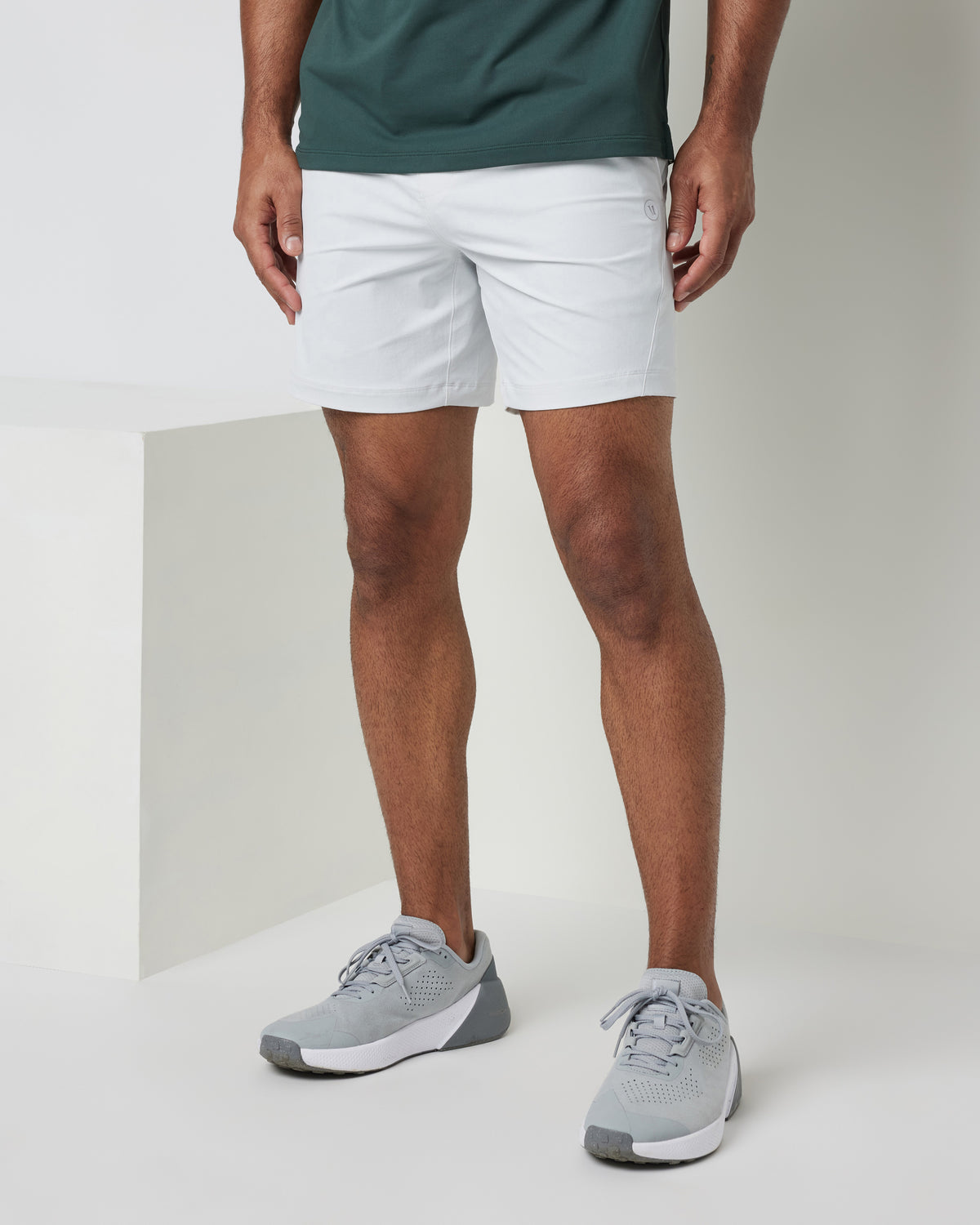 Men Vuori Crosscourt Short Men's Frost Grey Tennis Shorts