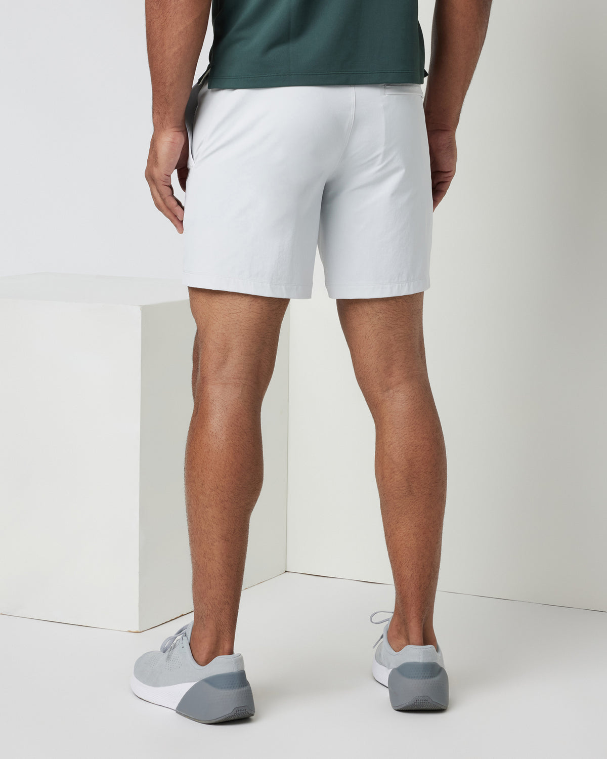 Men Vuori Crosscourt Short Men's Frost Grey Tennis Shorts