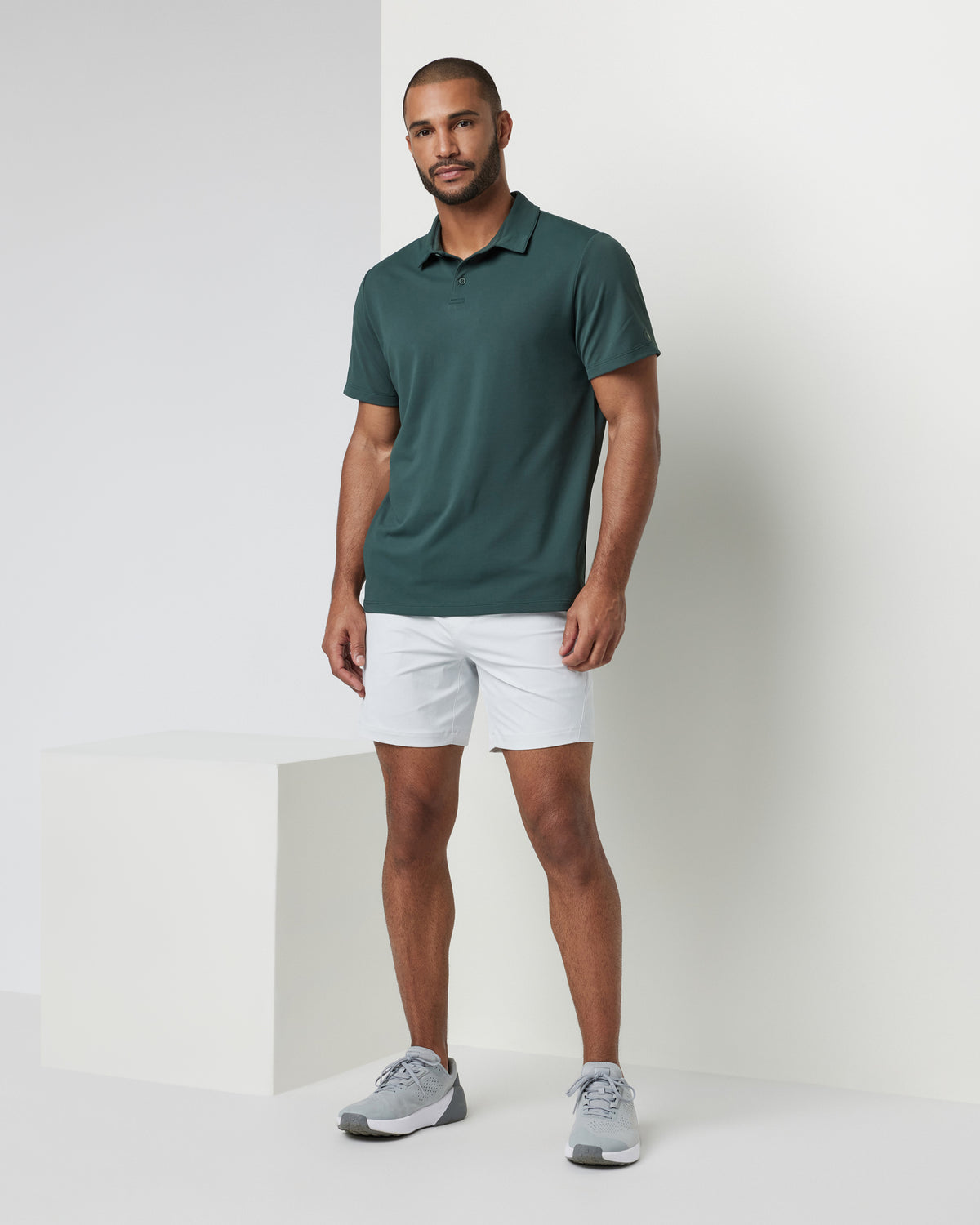 Men Vuori Crosscourt Short Men's Frost Grey Tennis Shorts