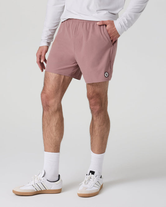 Men Vuori Maverick Volley Short Men's Zion Rose Hybrid Shorts