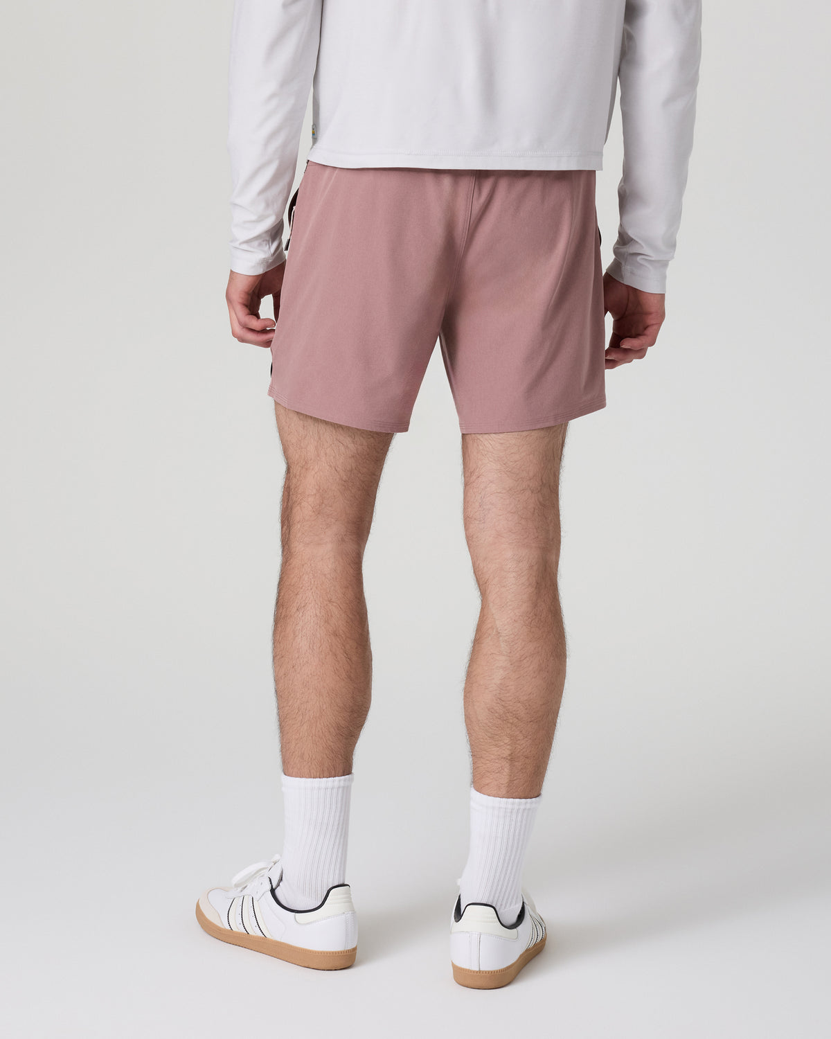 Men Vuori Maverick Volley Short Men's Zion Rose Hybrid Shorts