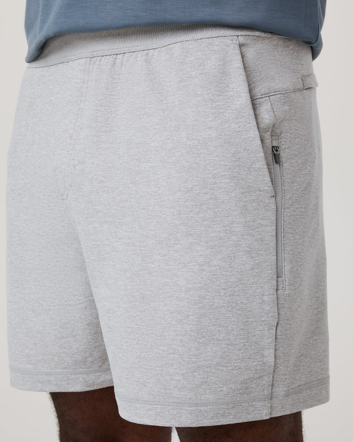 Men Vuori Coronado Short 5" Men's Light Heather Grey Lounge Short