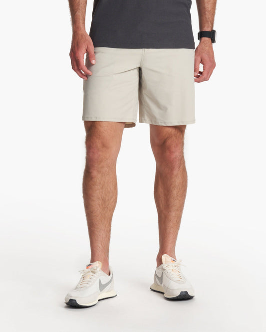 Men Vuori Meta Short Men's Birch White Chino Shorts