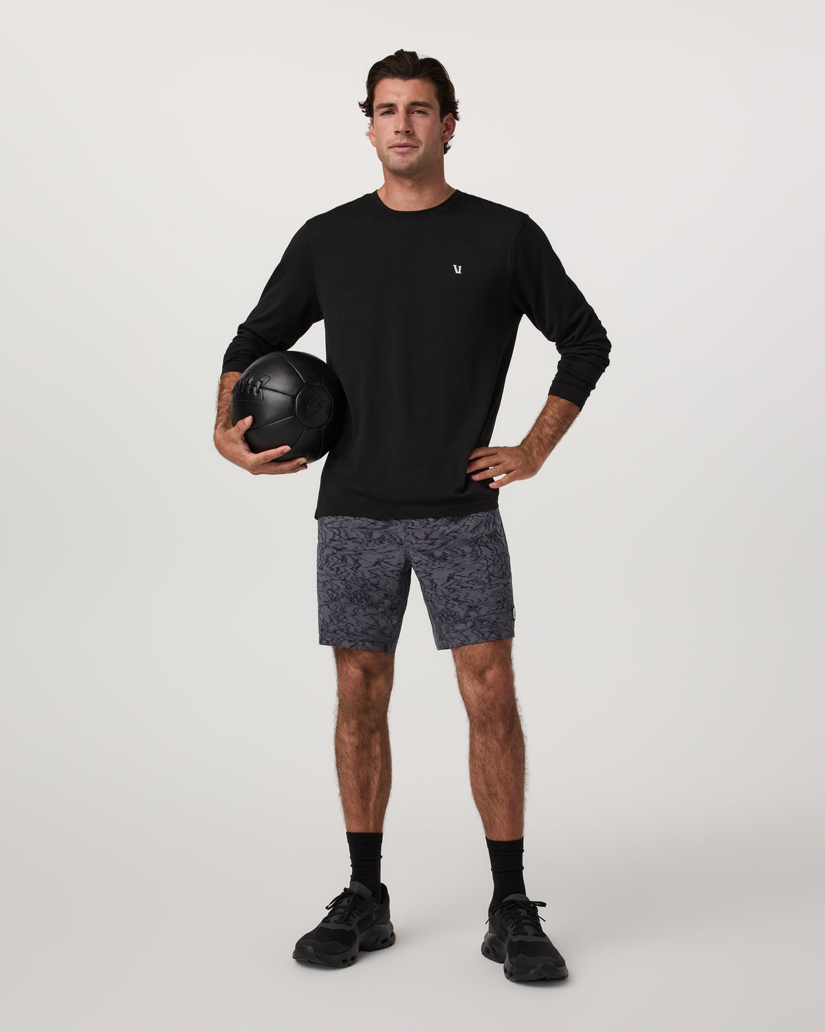 Men Vuori Kore Short Unlined 7" Men's Moonlight Sand Athletic Short