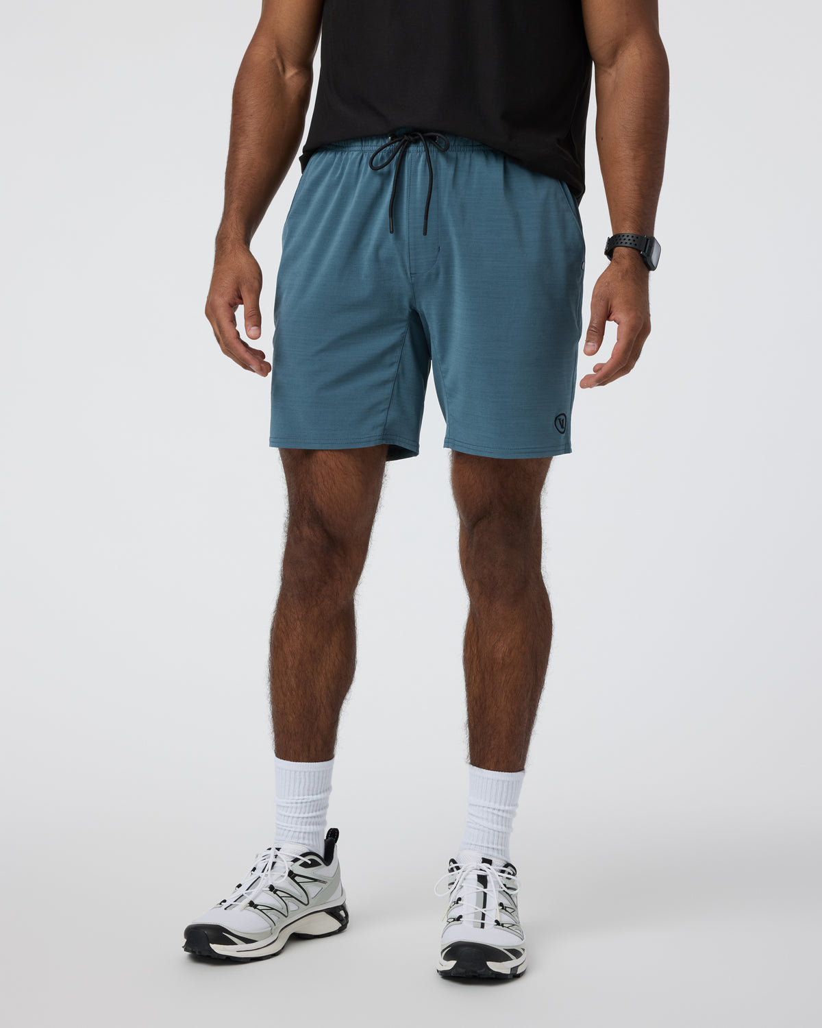 Men Vuori Elevate Kore Short Lined 7" Light Deep Sea Performance Shorts