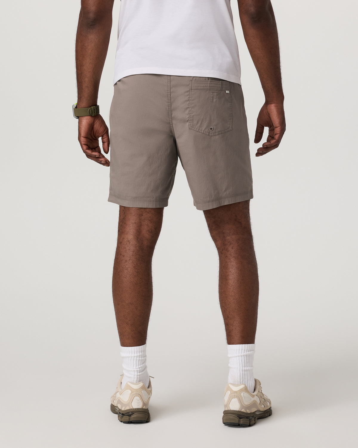 Men Vuori Kore Everyday Short Lined 7" Men's Smokey Taupe Shorts