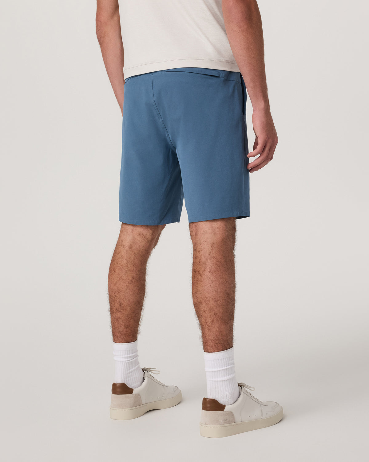 Men Vuori Aim Short Men's Pool Blue Performance Shorts