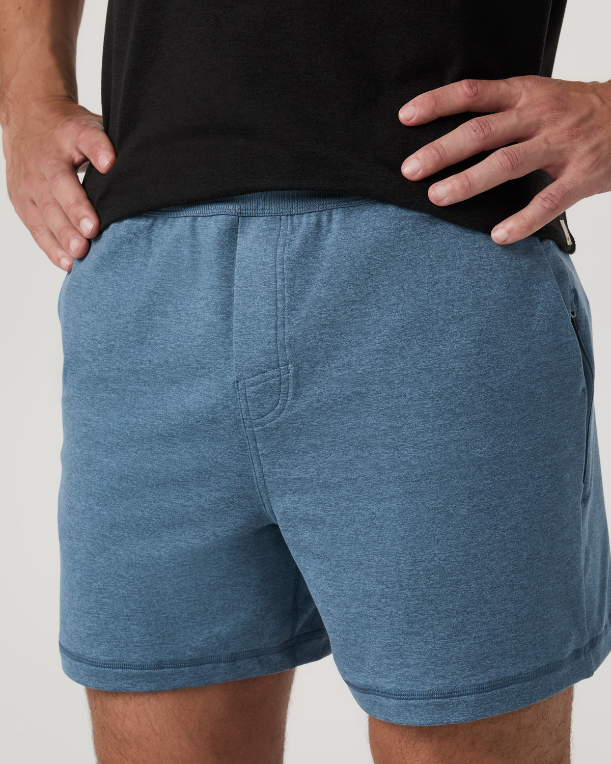 Men Vuori Coronado Short 5" Men's Pool Blue Heather Lounge Shorts