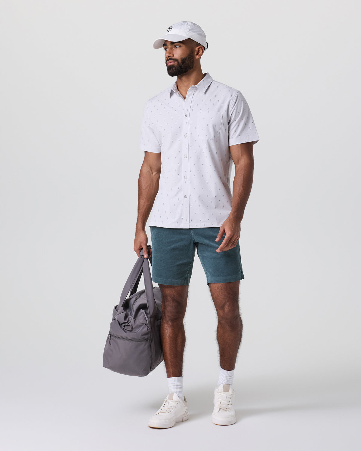 Men Vuori Optimist Short Men's Light Deep Sea Corduroy Shorts