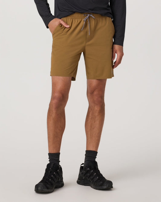 Men Vuori Grafton Short Unlined 7" Men's Rum Training Shorts