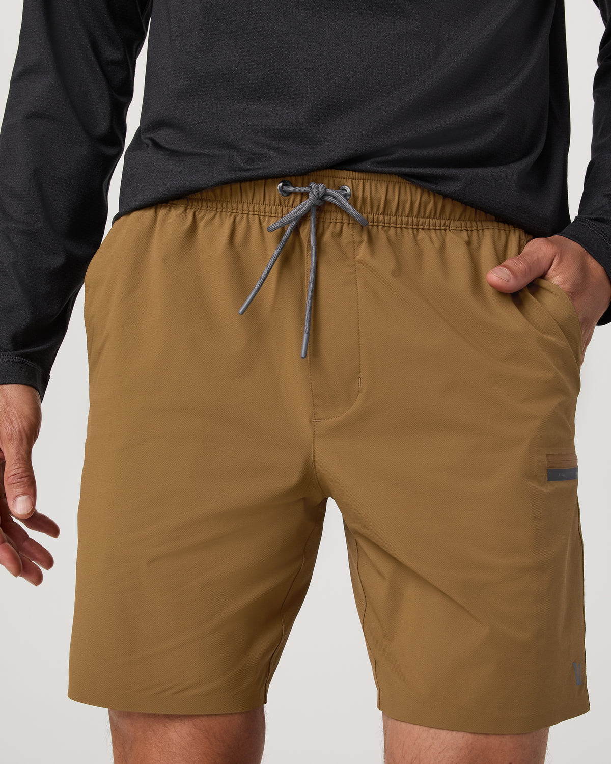 Men Vuori Grafton Short Unlined 7" Men's Rum Training Shorts