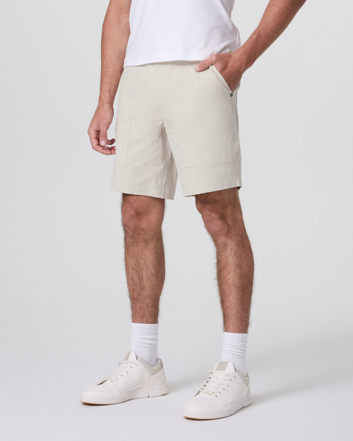 Men Vuori Barren Short Men's Oatmeal Outdoor Shorts