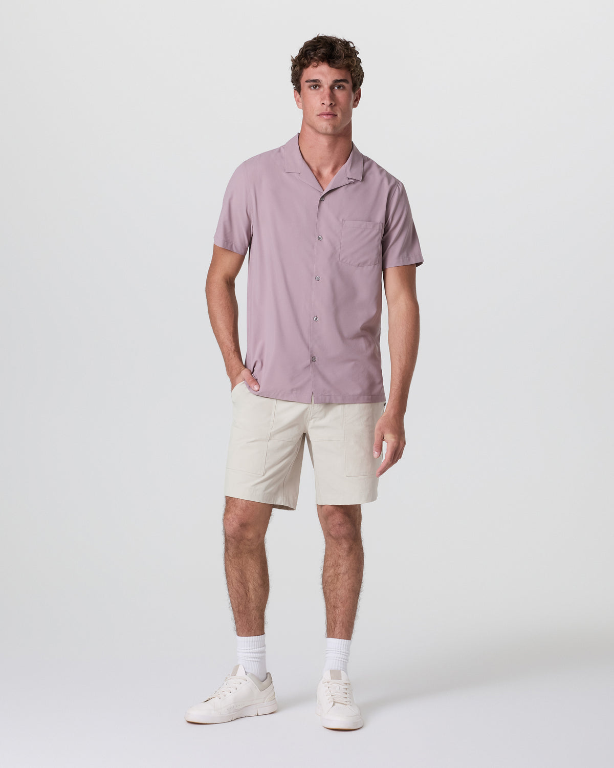 Men Vuori Barren Short Men's Oatmeal Outdoor Shorts