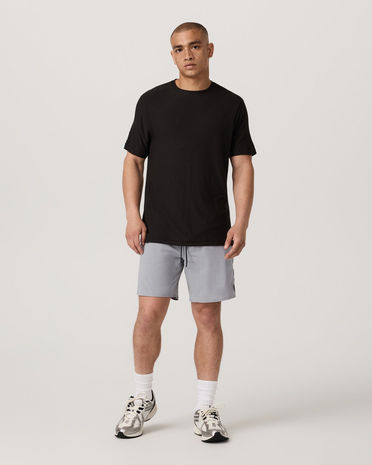 Men Vuori Elevate Kore Utility Short Lined 7" Men's Sea Fog Shorts
