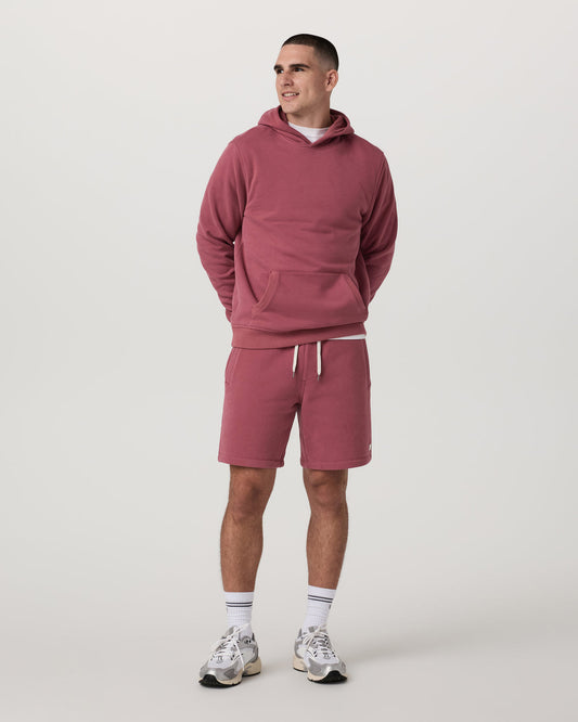 Men Vuori Seaside Short 8" Relaxed Men's Berry Lounge Shorts