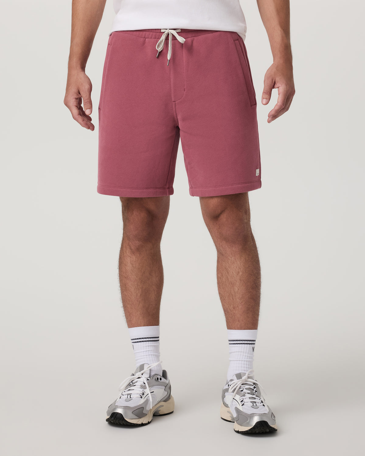 Men Vuori Seaside Short 8" Relaxed Men's Berry Lounge Shorts