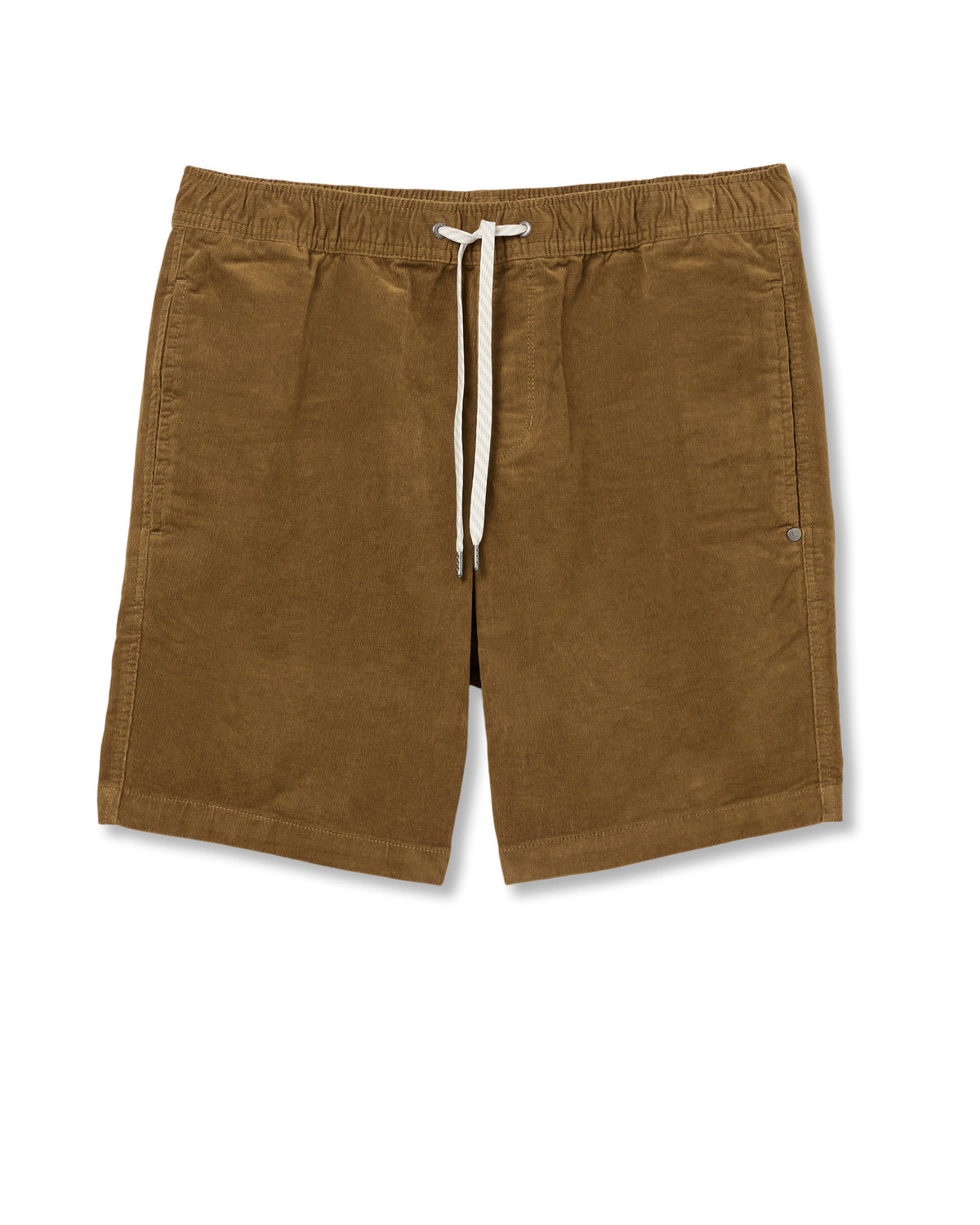 Men Vuori Optimist Elastic Waist Short 8" Men's Rum Relaxed Shorts