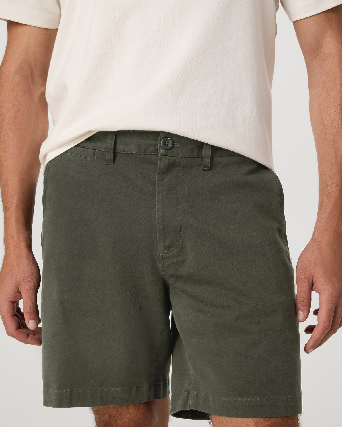 Men Vuori Fletcher Chino Short 8" Men's Dark Oregano Shorts