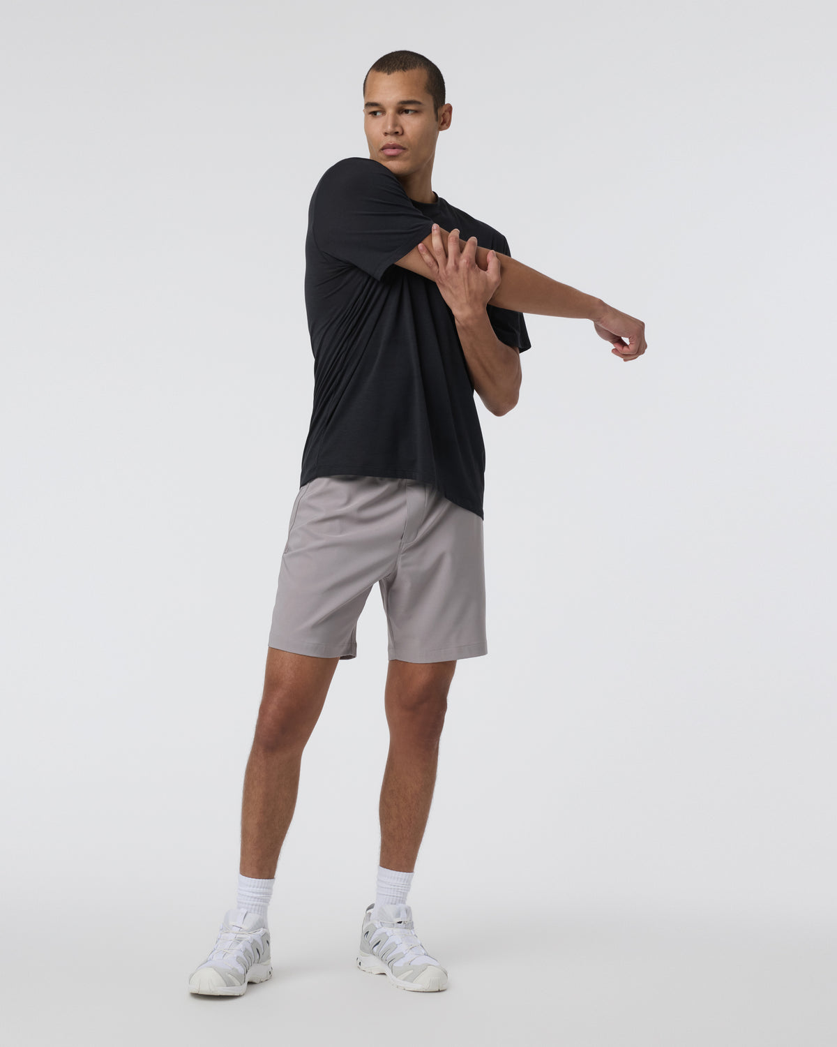 Men Vuori Train Tech Short Men's Shiitake Training Shorts