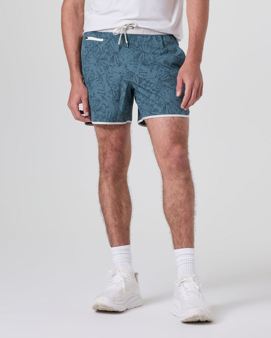 Men Vuori Banks Short 5" Deep Sea Lily Active Shorts