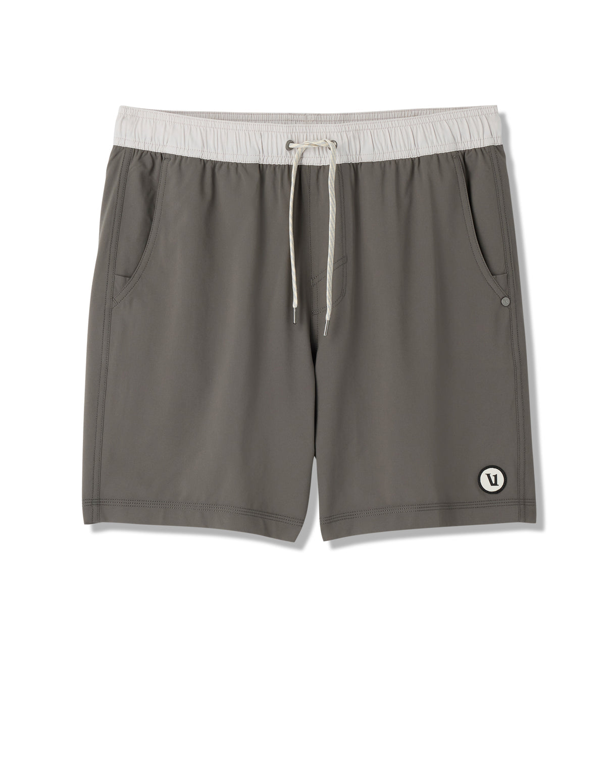 Men Vuori Kore Short Lined 7" Men's Warm Grey Athletic Shorts