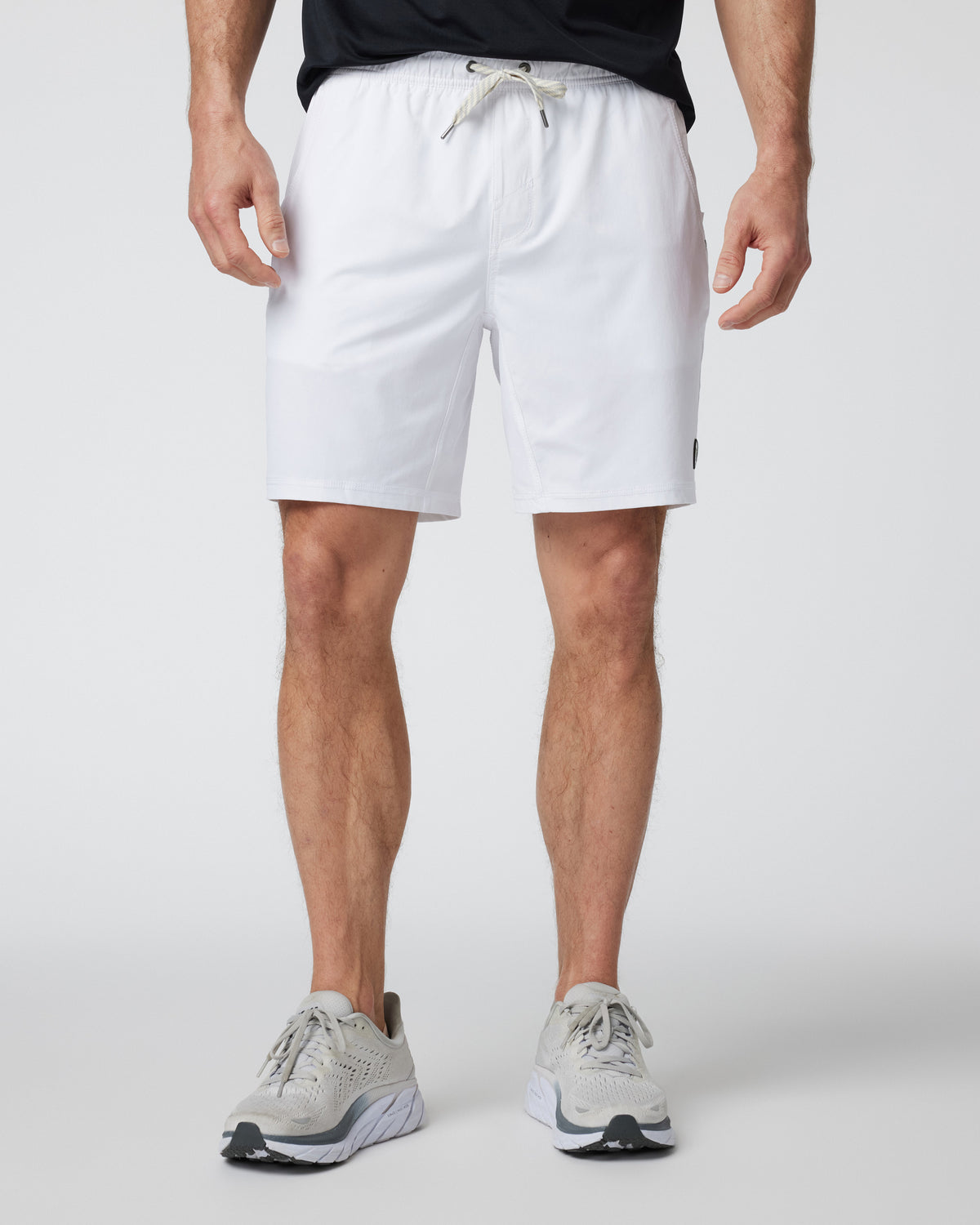 Men Vuori Kore Short Lined 7" Men's White Athletic Shorts