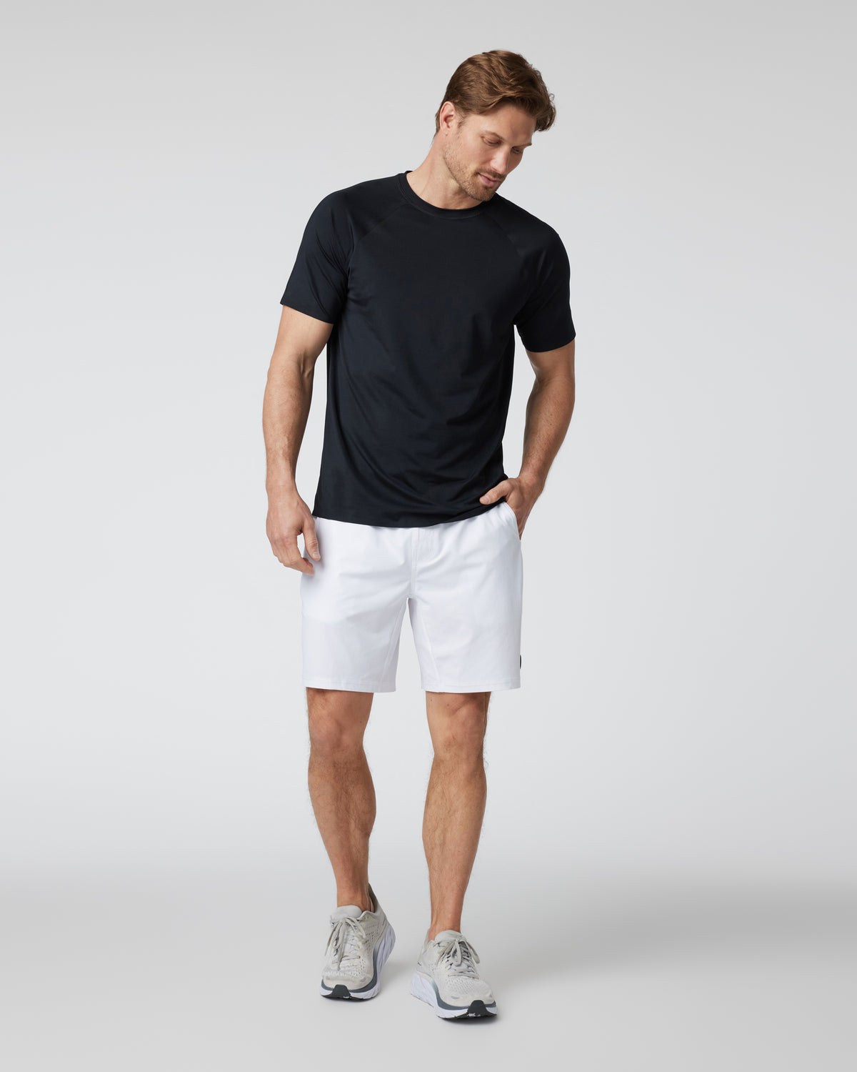Men Vuori Kore Short Lined 7" Men's White Athletic Shorts