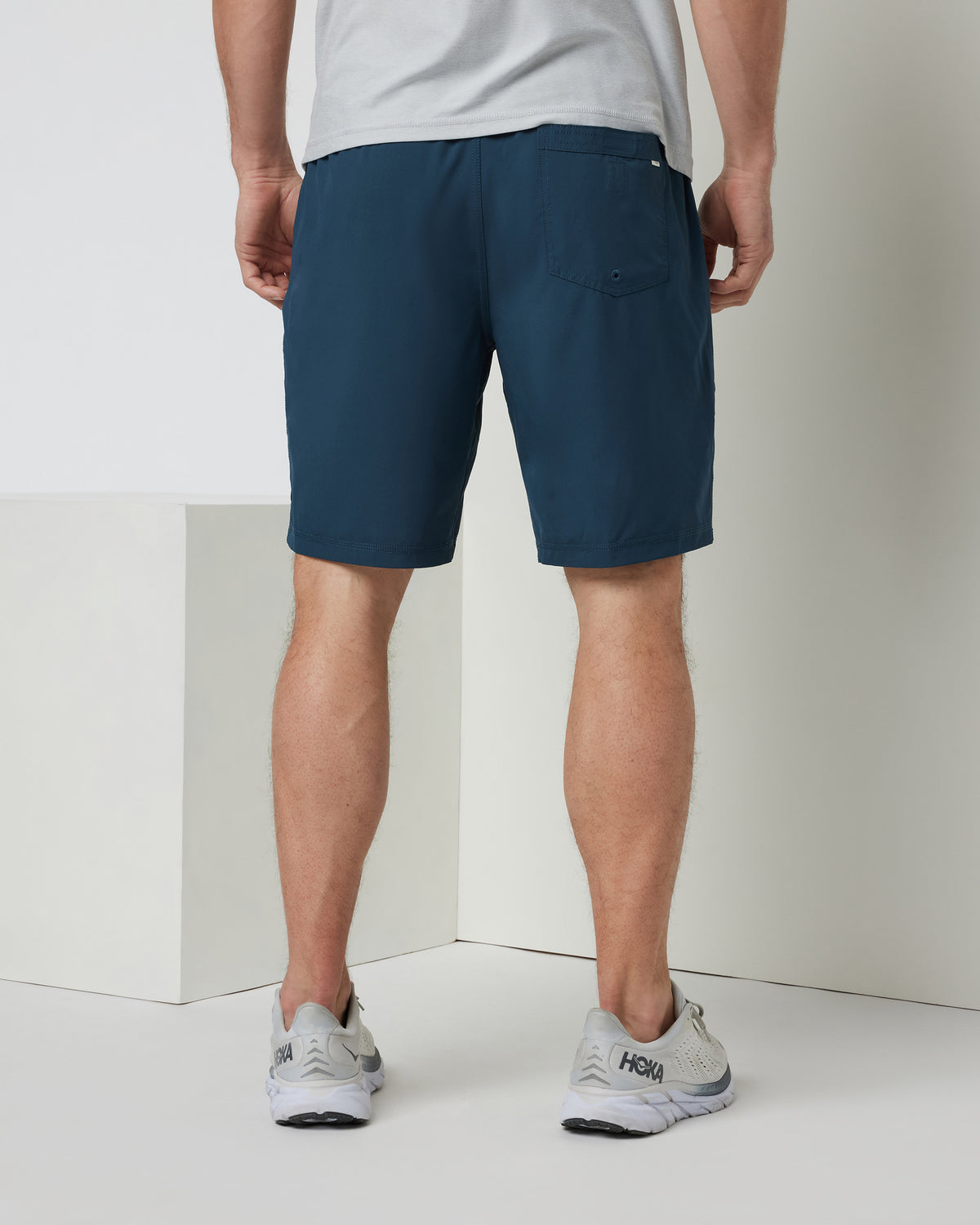 Men Vuori Kore Short Lined 9" Men's Indigo 9" Inseam Athletic Shorts