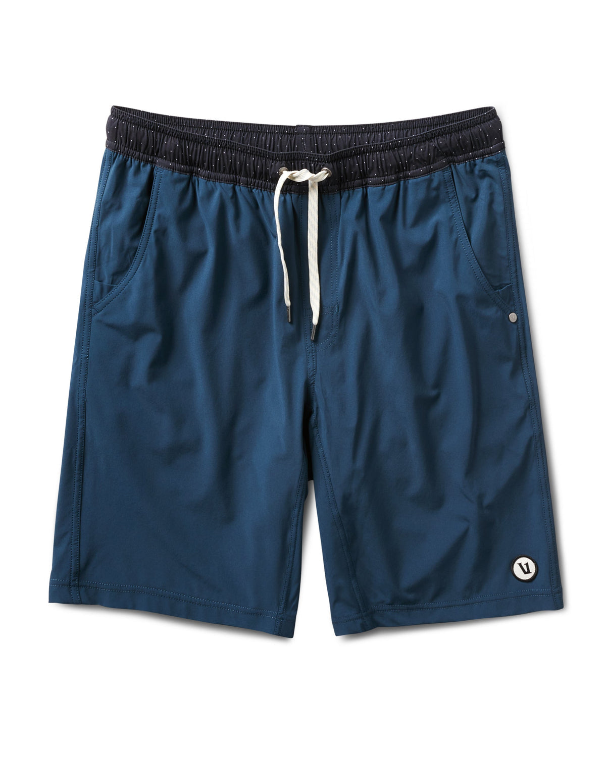 Men Vuori Kore Short Lined 9" Men's Indigo 9" Inseam Athletic Shorts