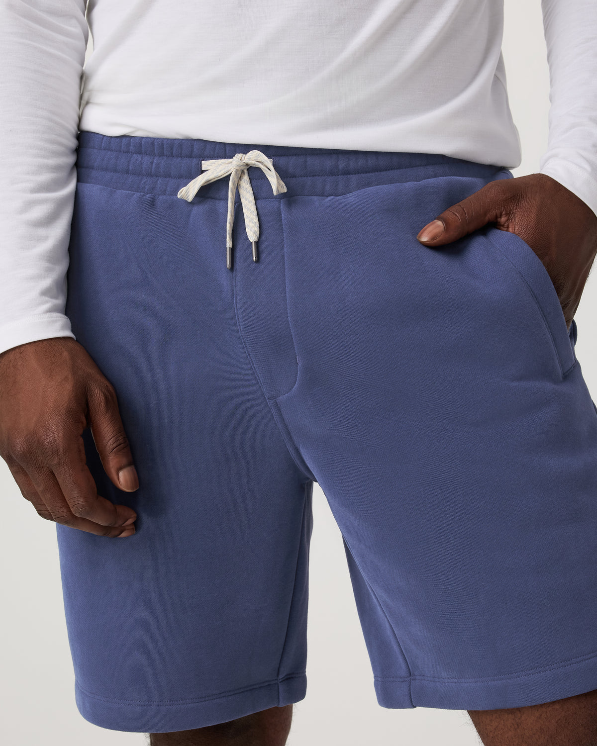 Men Vuori Seaside Short 8" Men's French Blue Lounge Shorts