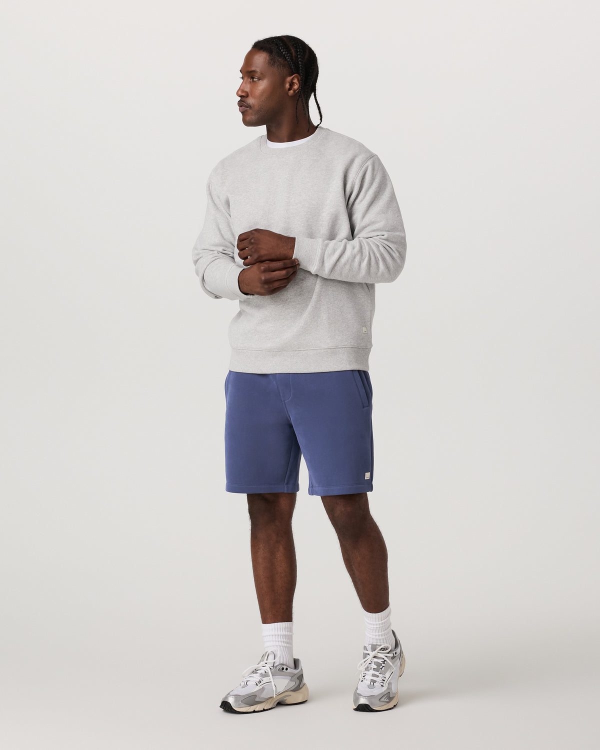 Men Vuori Seaside Short 8" Men's French Blue Lounge Shorts