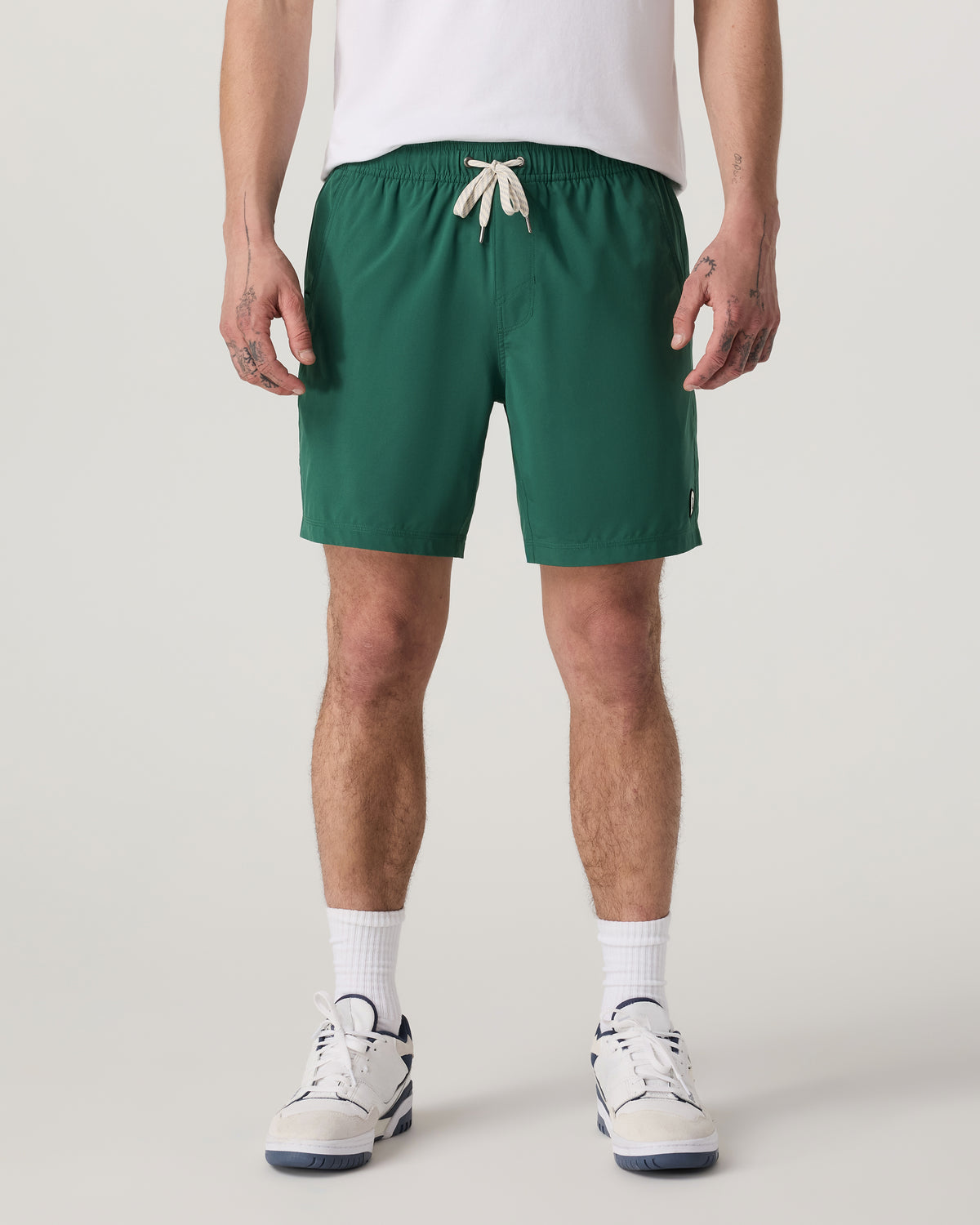 Men Vuori Kore Short Lined 7" Men's Viridian Athletic Fit Shorts