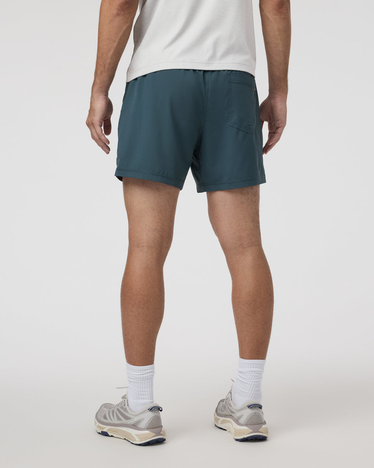 Men Vuori Kore Short Lined 5" Light Deep Sea Athletic Shorts