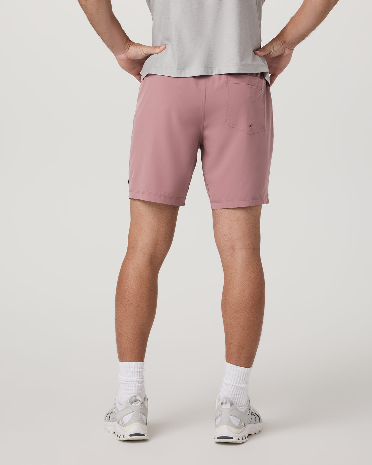 Men Vuori Kore Short Unlined 7" Men's Summer Red Athletic Fit Shorts