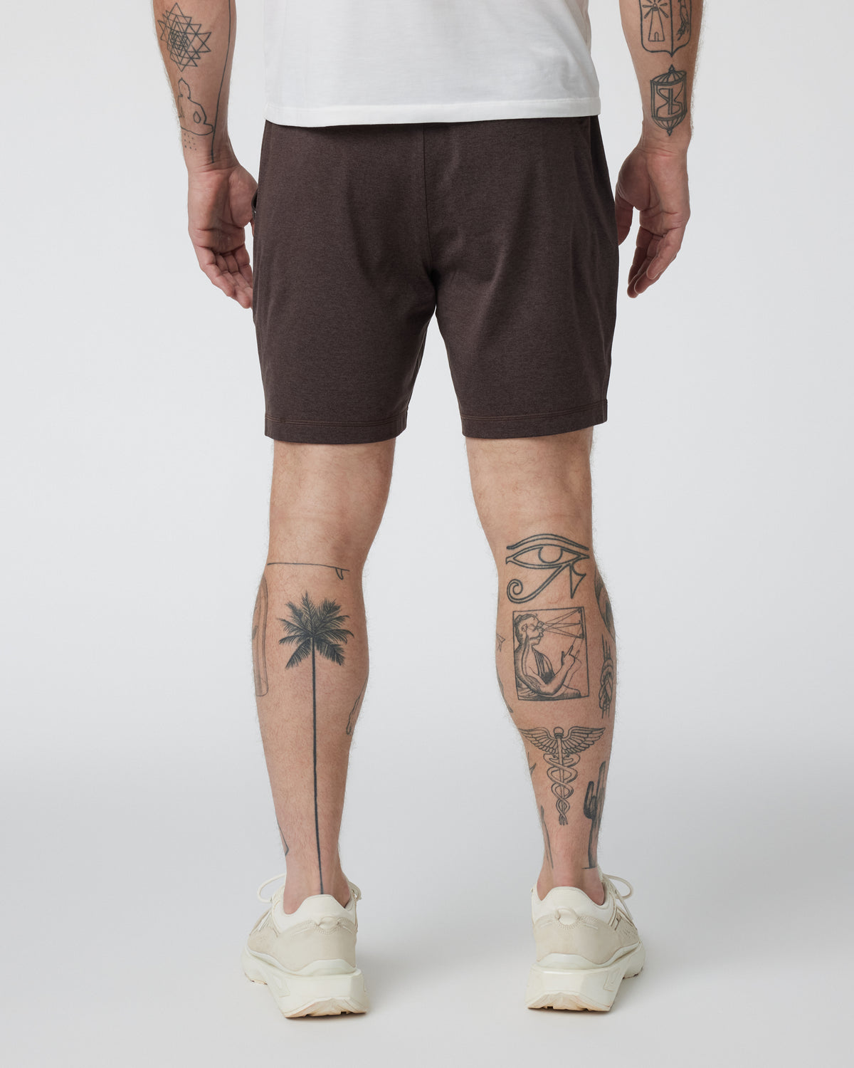 Men Vuori Ponto Short Men's Java Heather Shorts