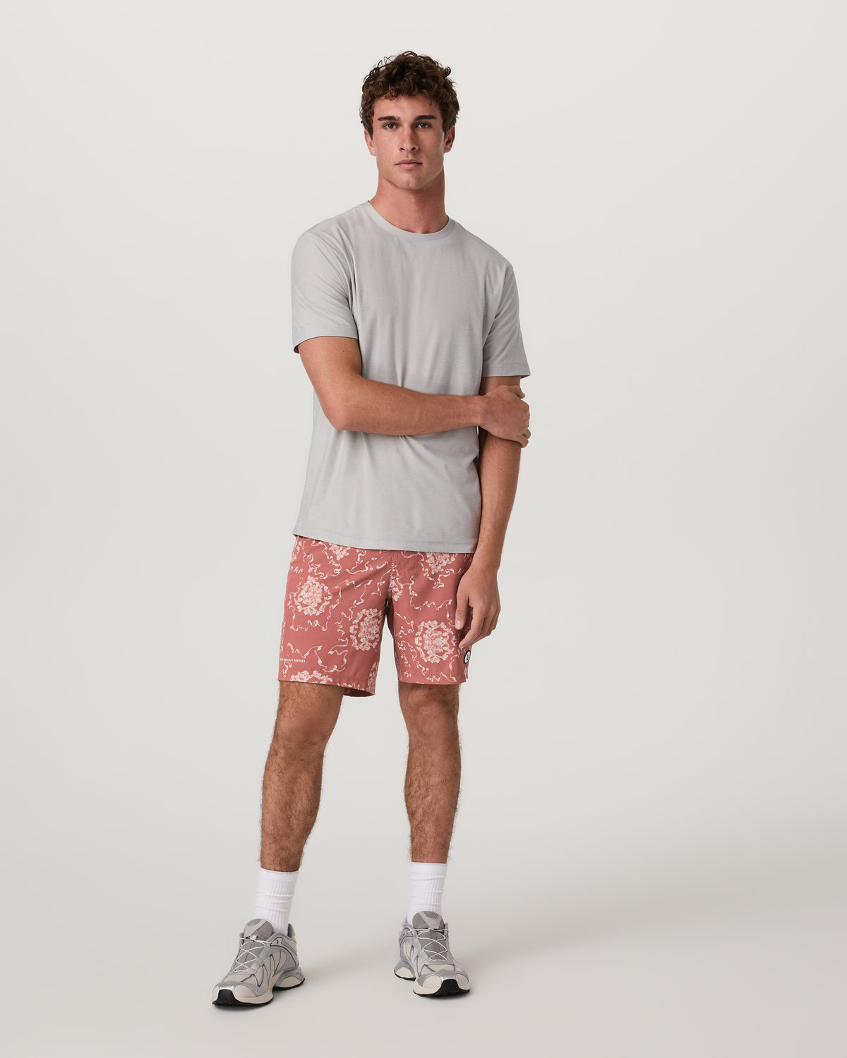 Men Vuori Kore Short Vuori x Kelsey Brookes Lined Classic Fit 7" Mojave