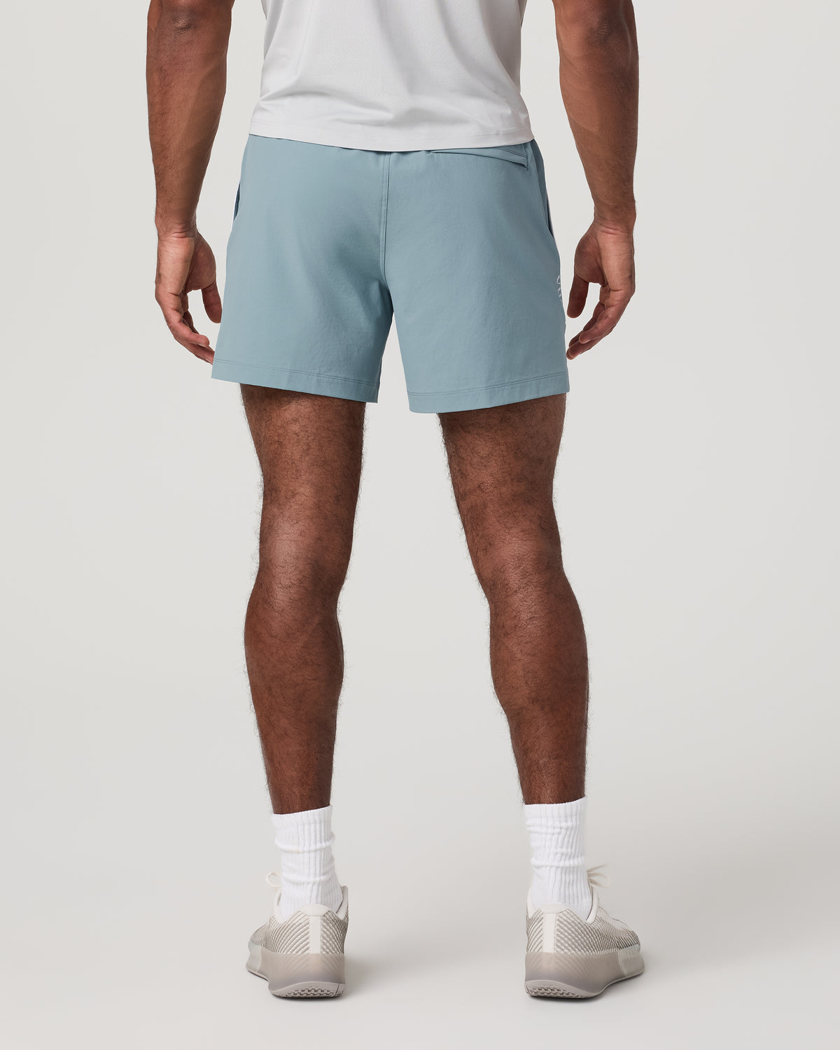 Men Vuori Crosscourt Short Unlined 5" Men's Mist Tennis Shorts