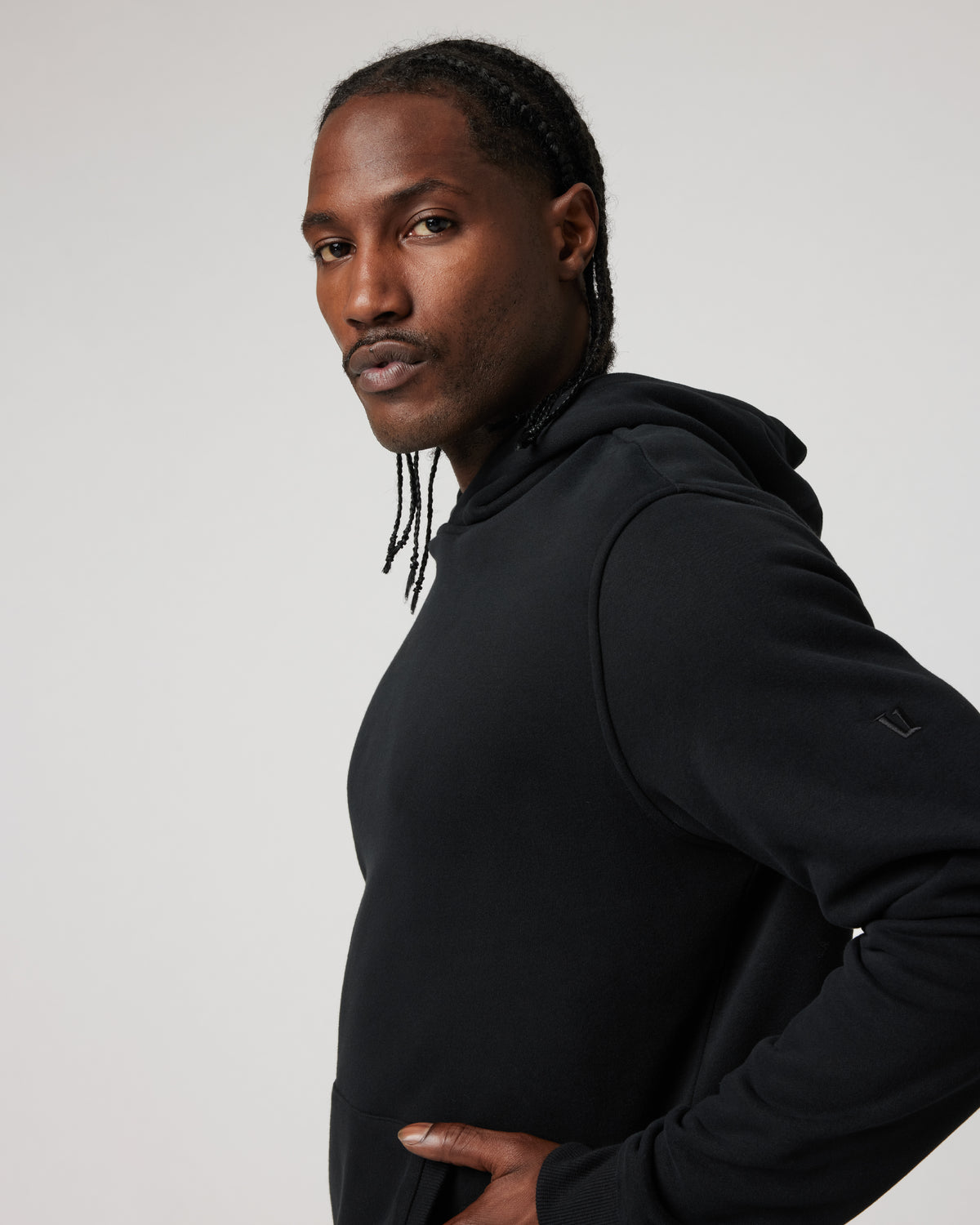 Men Vuori Seaside Pullover Hoodie Men's Black Fleece Hoodie