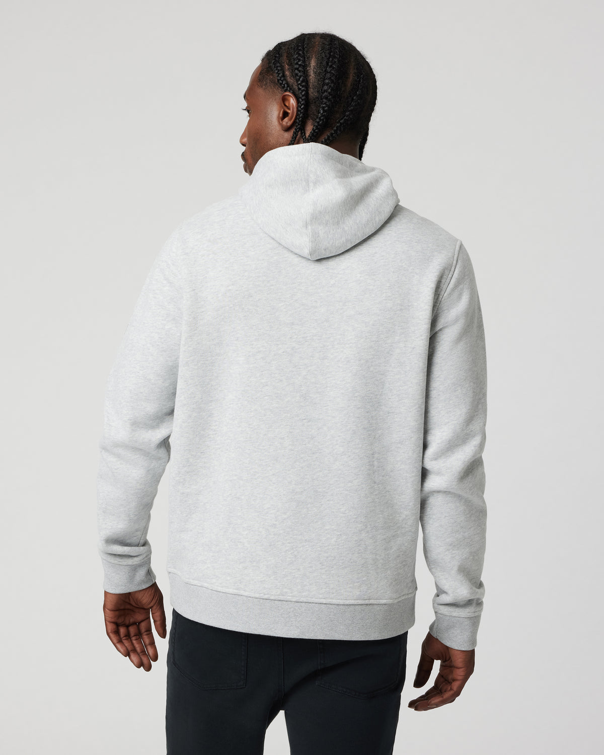 Men Vuori Seaside Pullover Hoodie Light Heather Grey