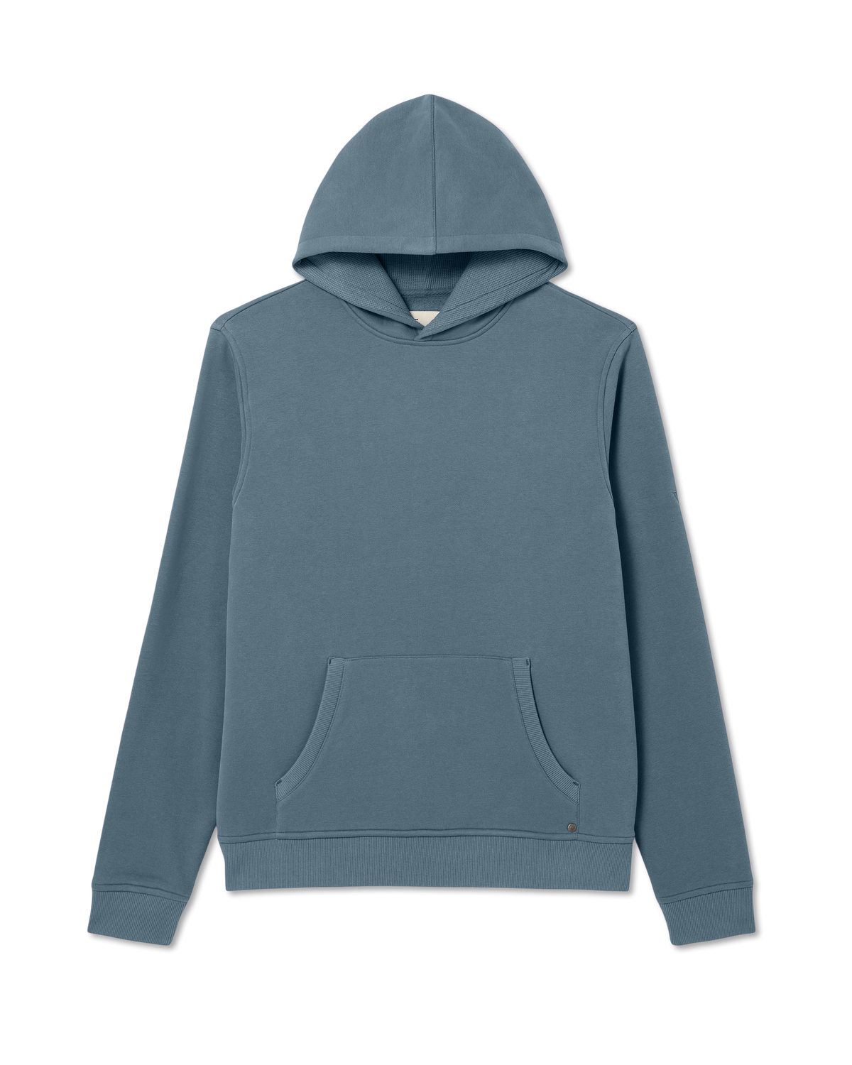 Men Vuori Seaside Pullover Hoodie Blue Sea Heavyweight Hoodie