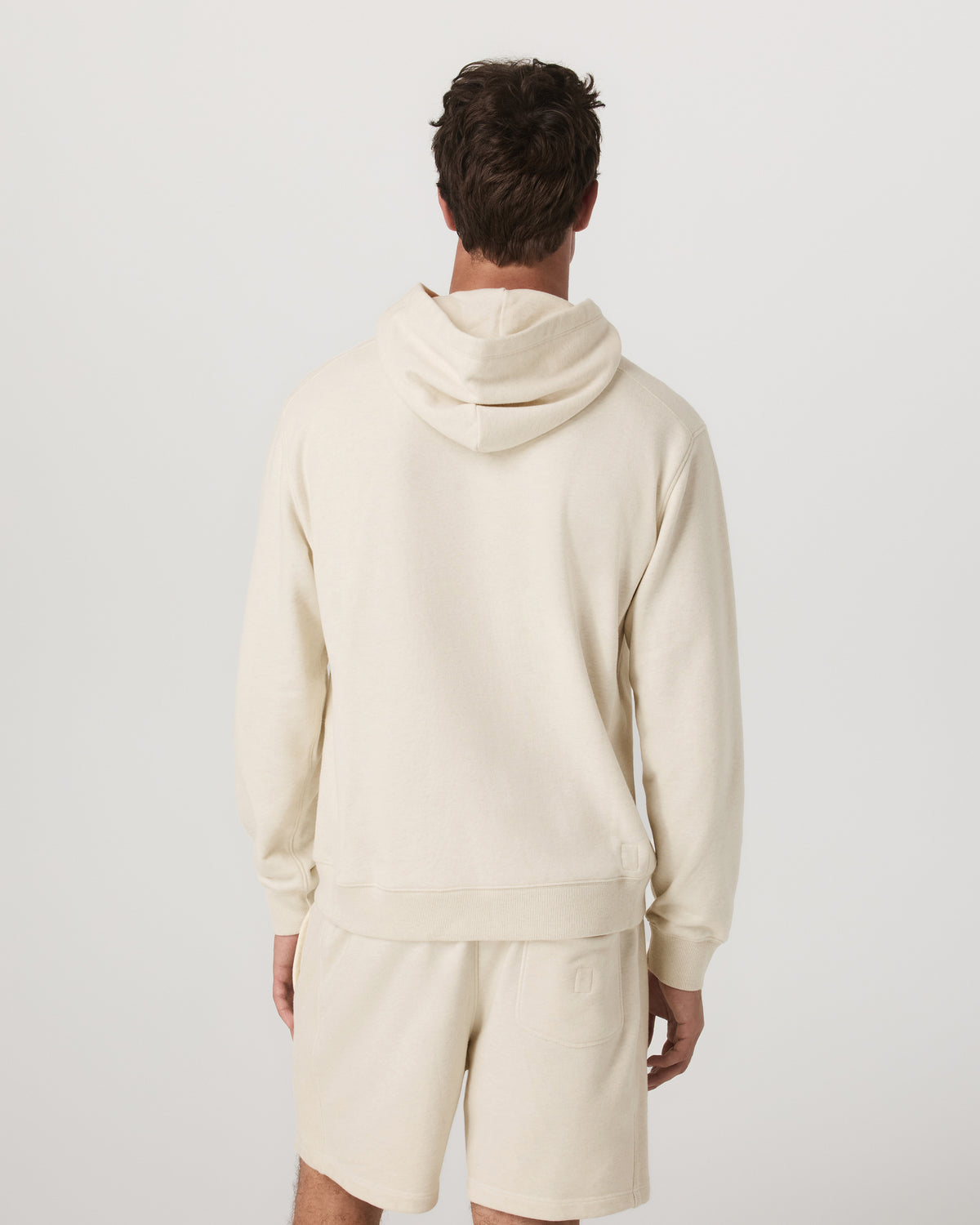 Men Vuori Cypress Vintage Hoodie Men's Buttermilk Heather Hoodie