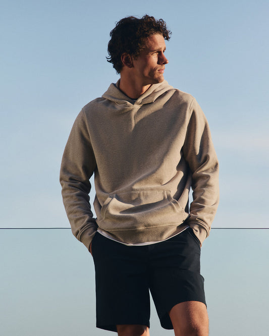 Men Vuori Seaside Pullover Hoodie Men's Acorn Heather Hoodie