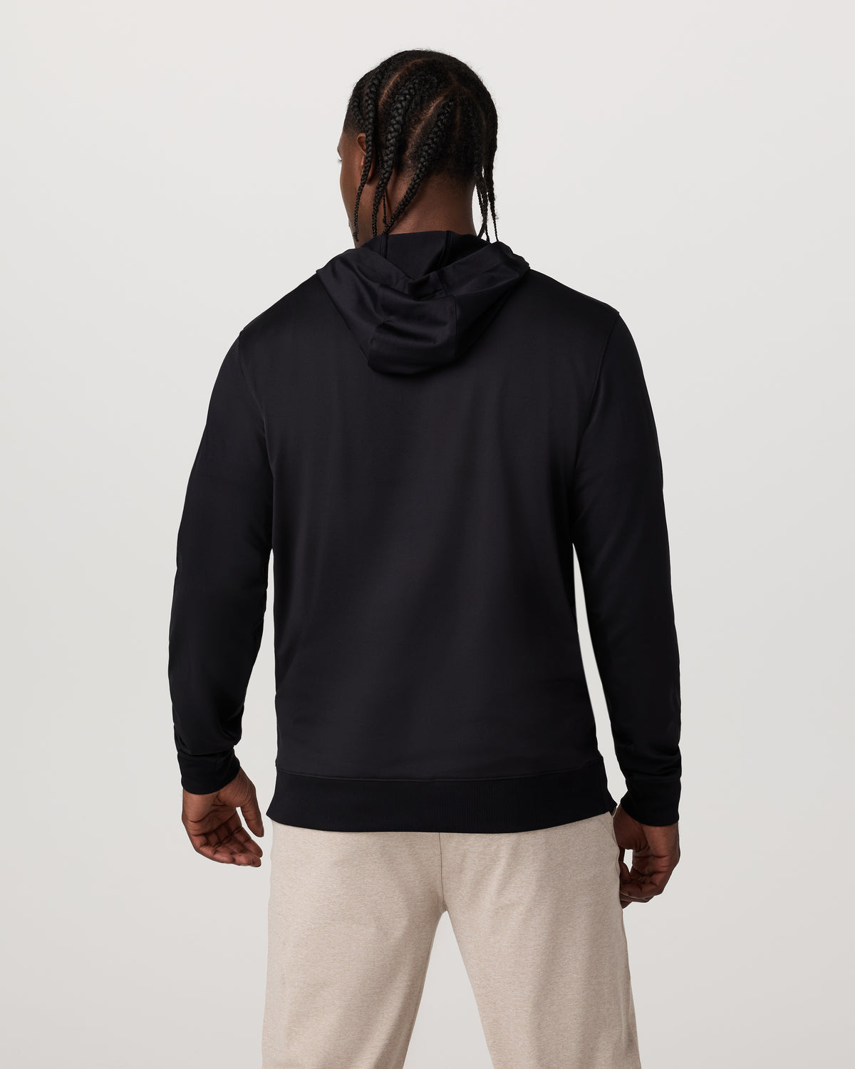 Men Vuori Sunday Hoodie 2.0 Men's Black Athletic Fit Hoodie