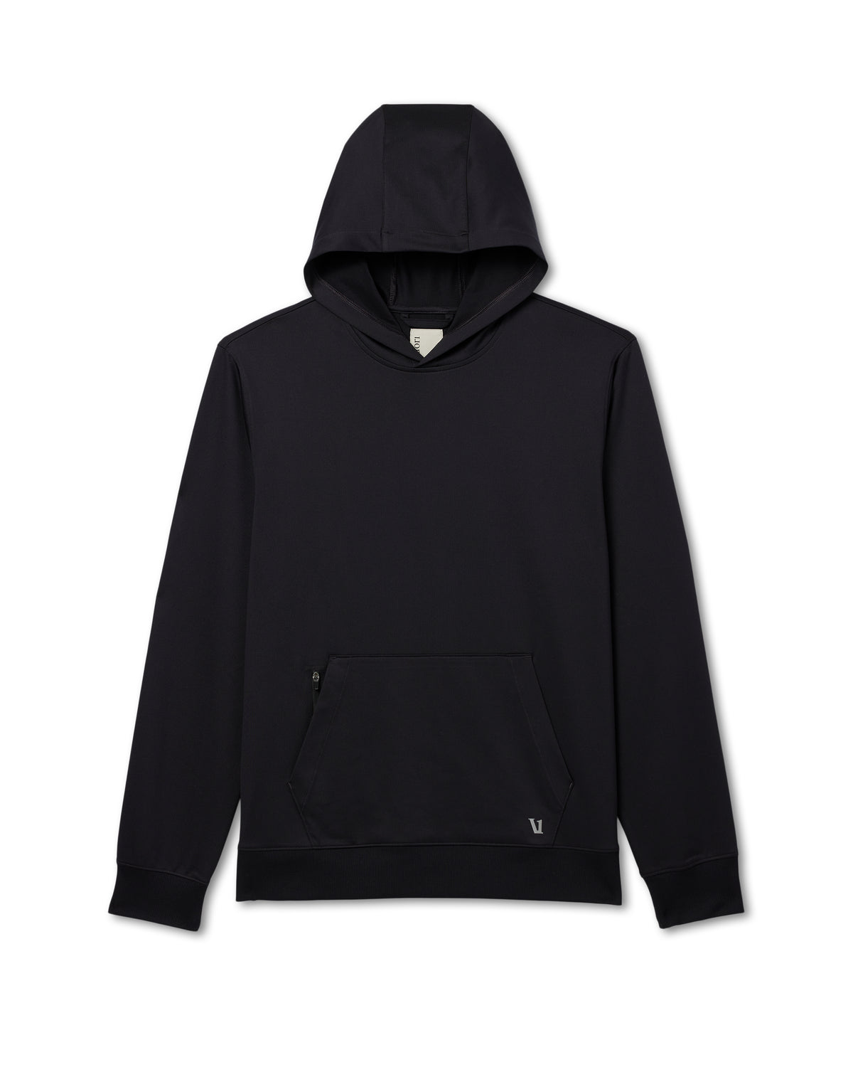 Men Vuori Sunday Hoodie 2.0 Men's Black Athletic Fit Hoodie