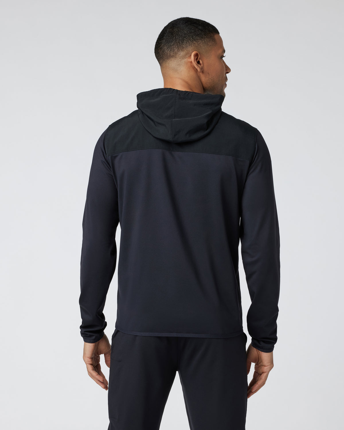 Men Vuori Sunday Element Jacket Men’s Black Running Jacket