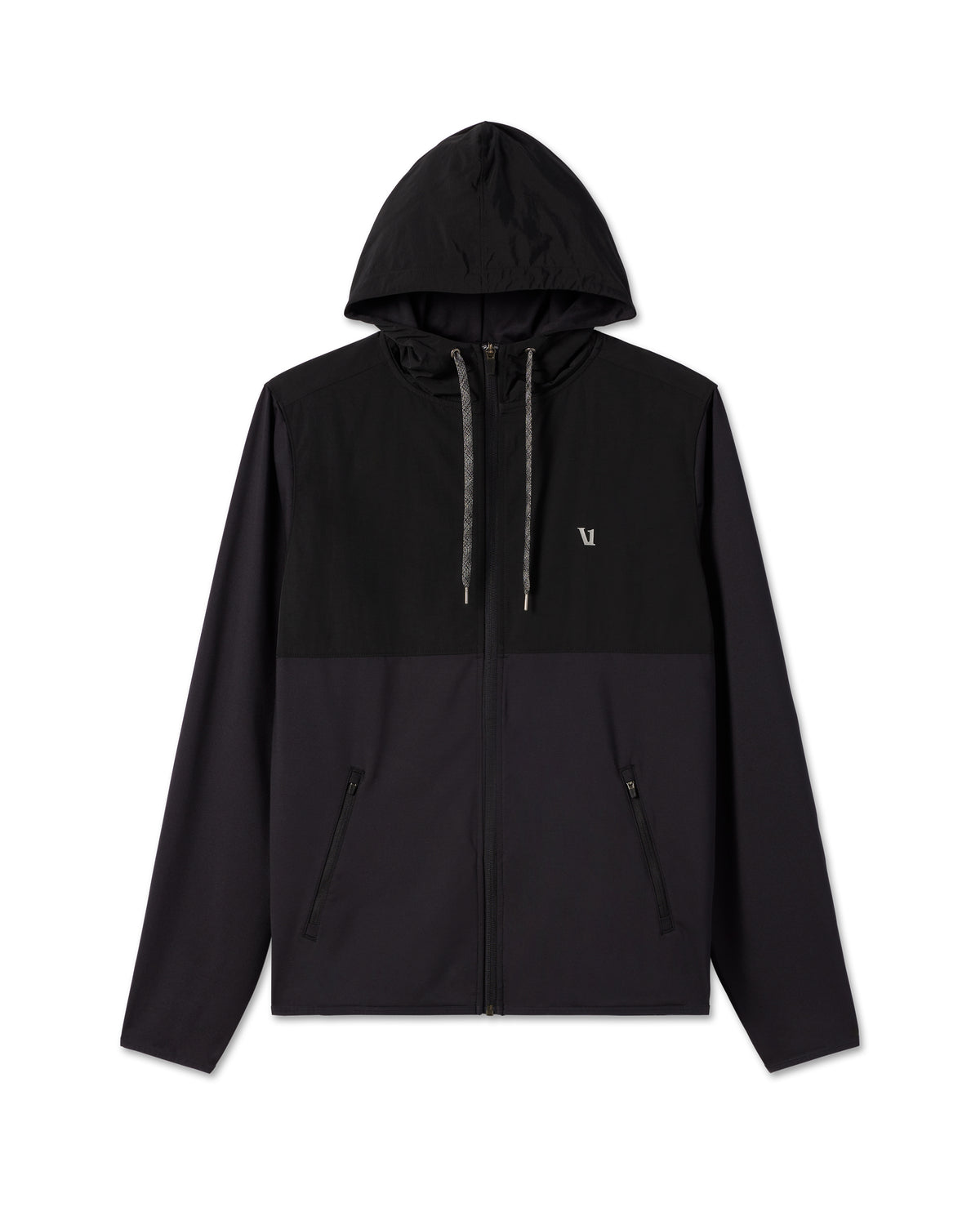 Men Vuori Sunday Element Jacket Men’s Black Running Jacket