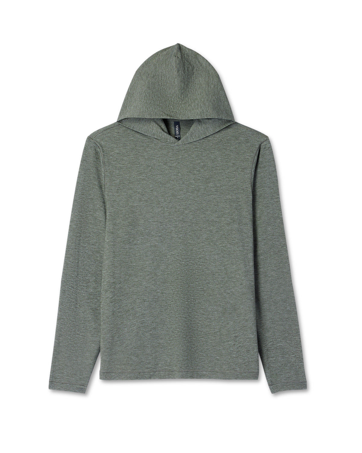 Men Vuori Long Sleeve Everyday Fitness Hoodie River Rock Heather