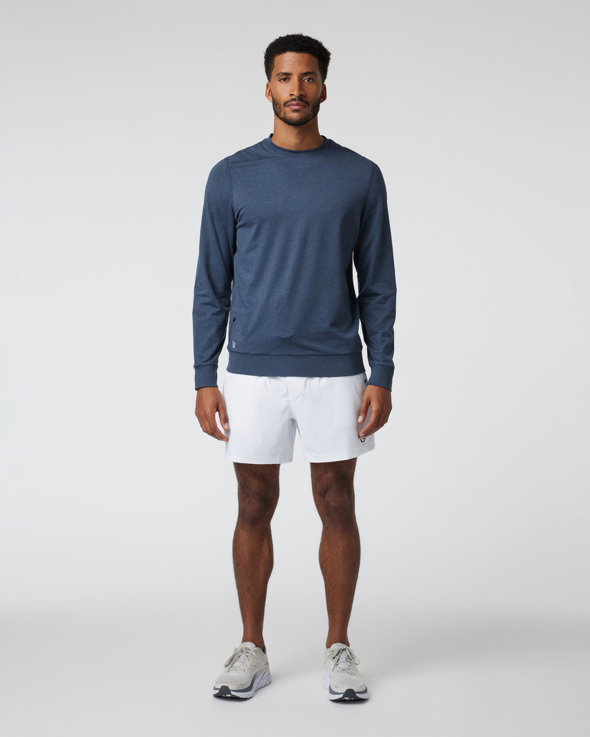 Men Vuori Ponto Performance Crew Azure Heather